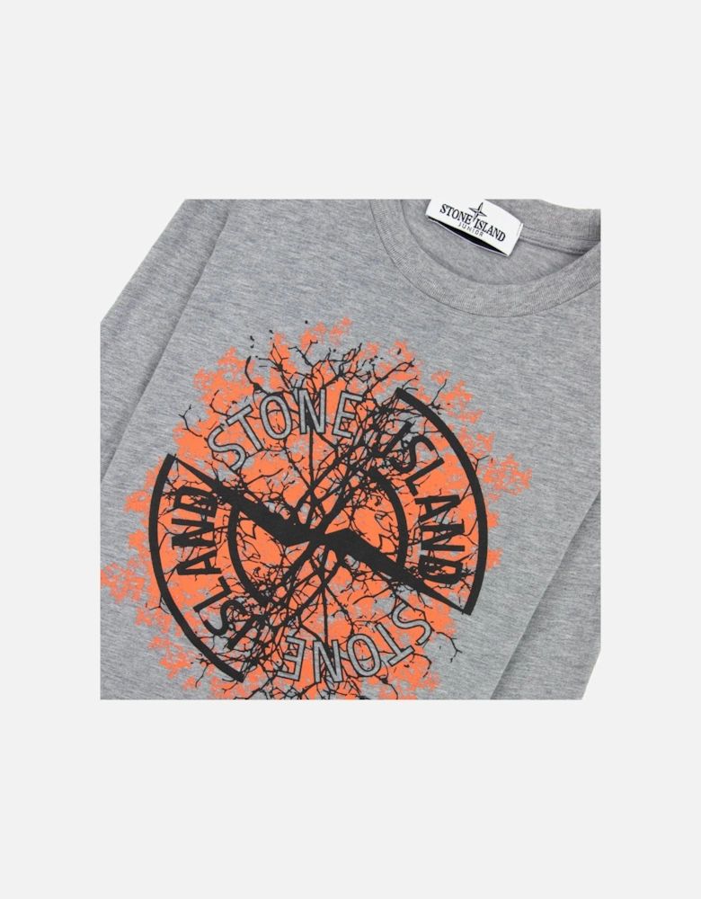 Junior Nature T Shirt Grey V0m64