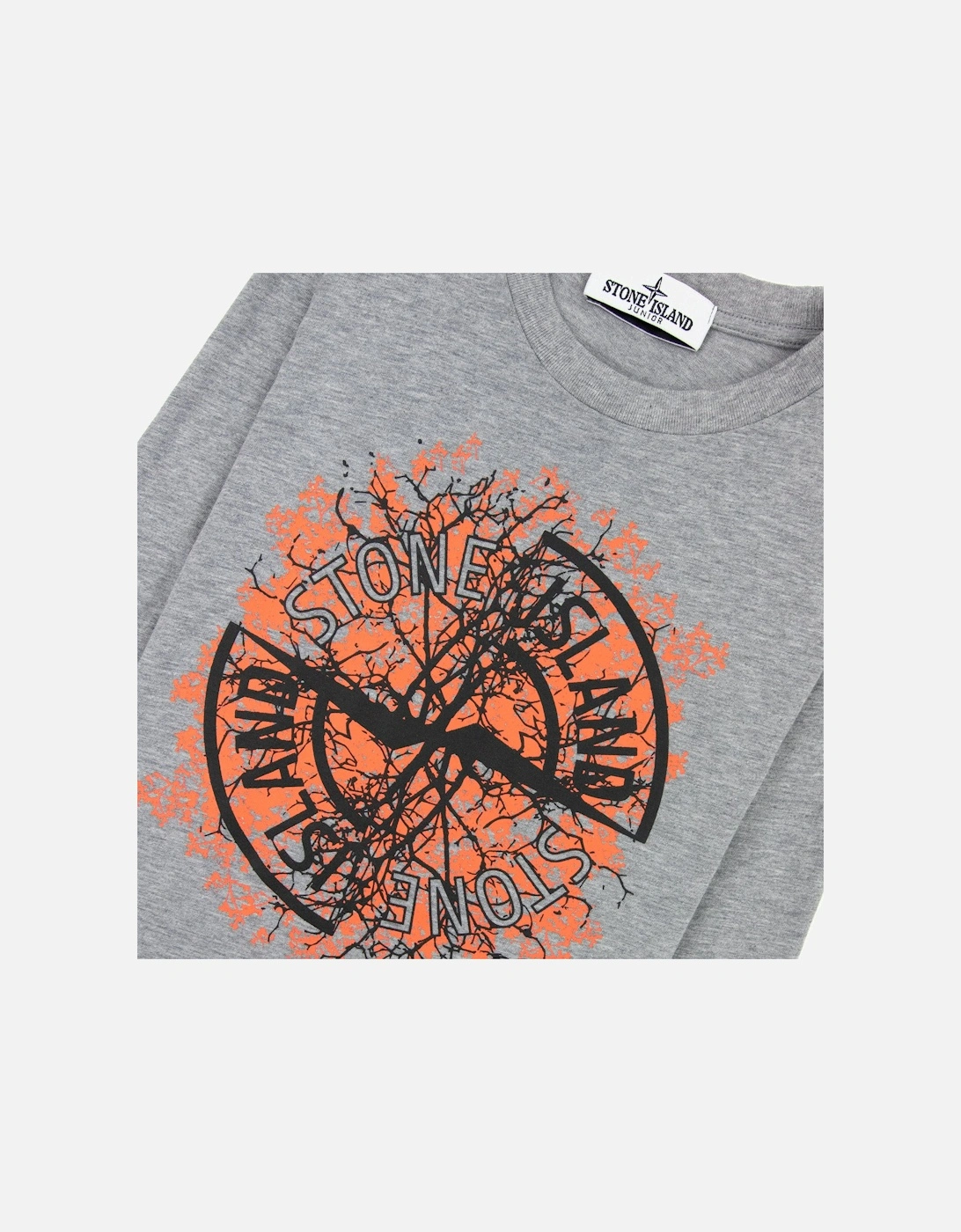 Junior Nature T Shirt Grey V0m64