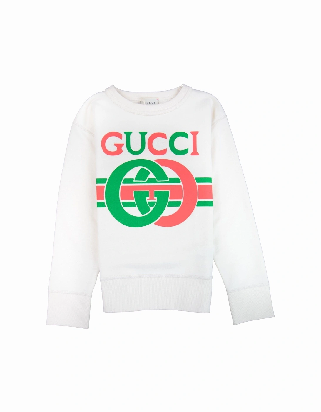 Junior Interlocking G Sweatshirt Off White, 3 of 2