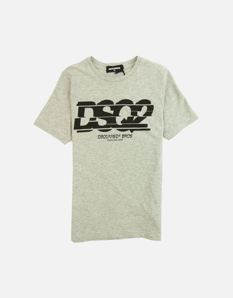 Kids DSQ2 T-shirt Grey