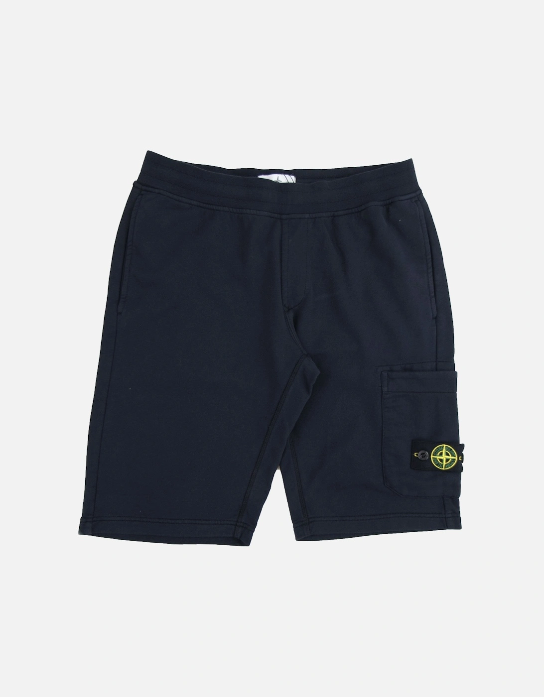 Junior Bermuda Fleece Shorts Navy V0020, 3 of 2