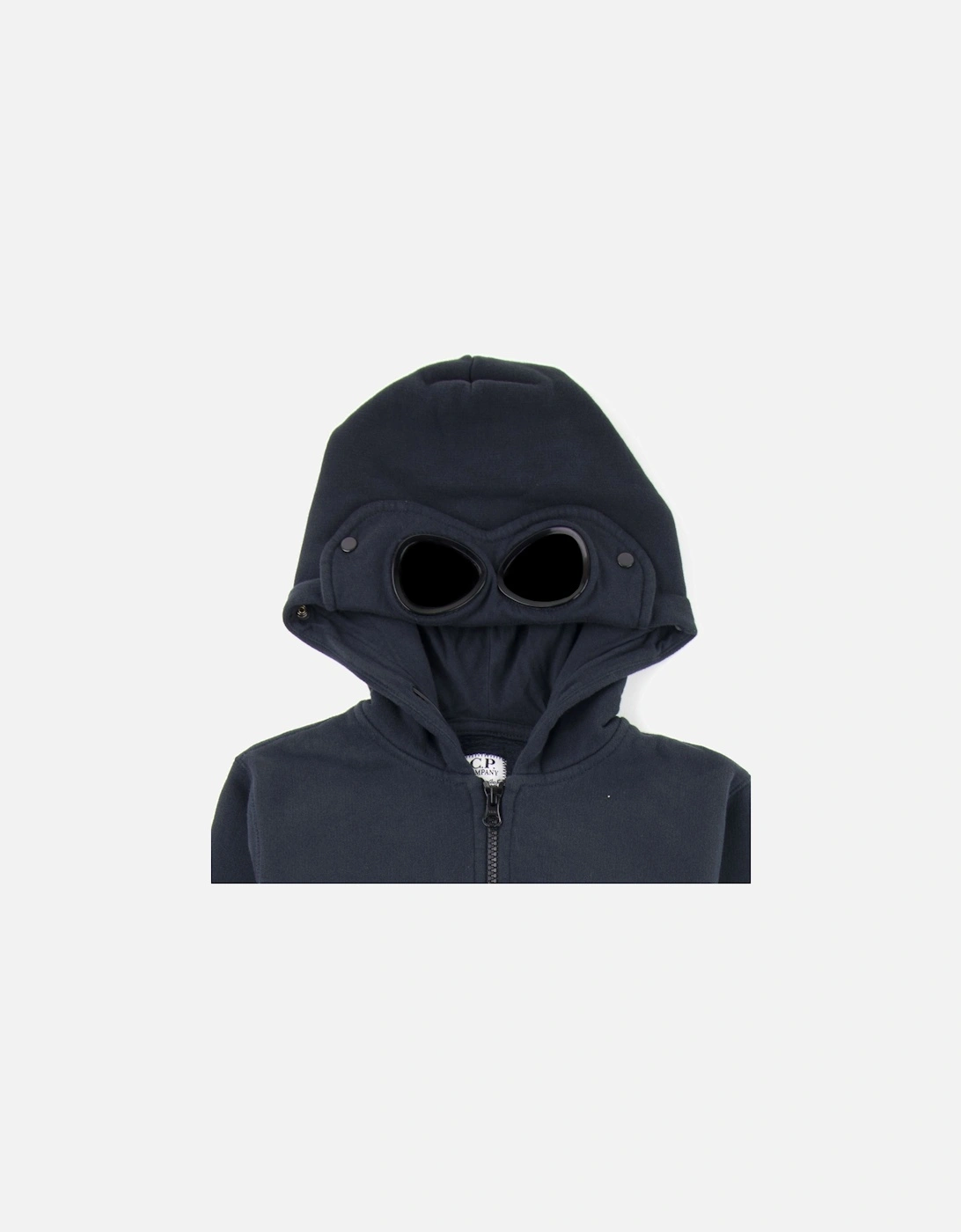 Undersixteen Basic Fleece Goggle Hooded Sweatshirt Navy 888