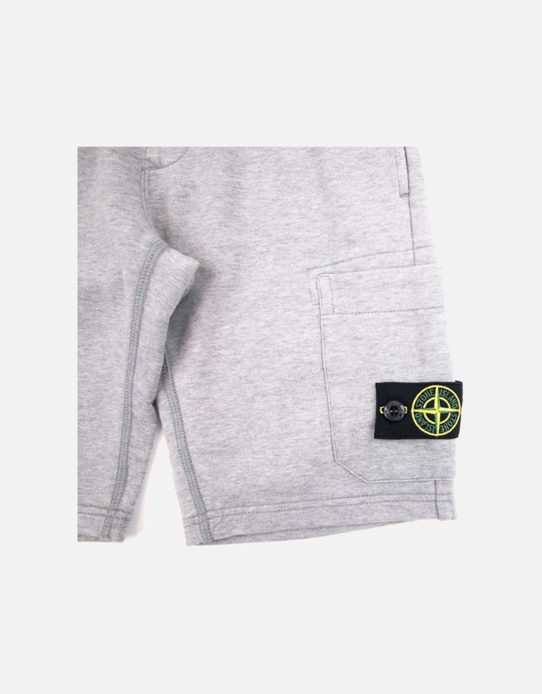 Junior Bermuda Fleece Shorts Light Grey V1064