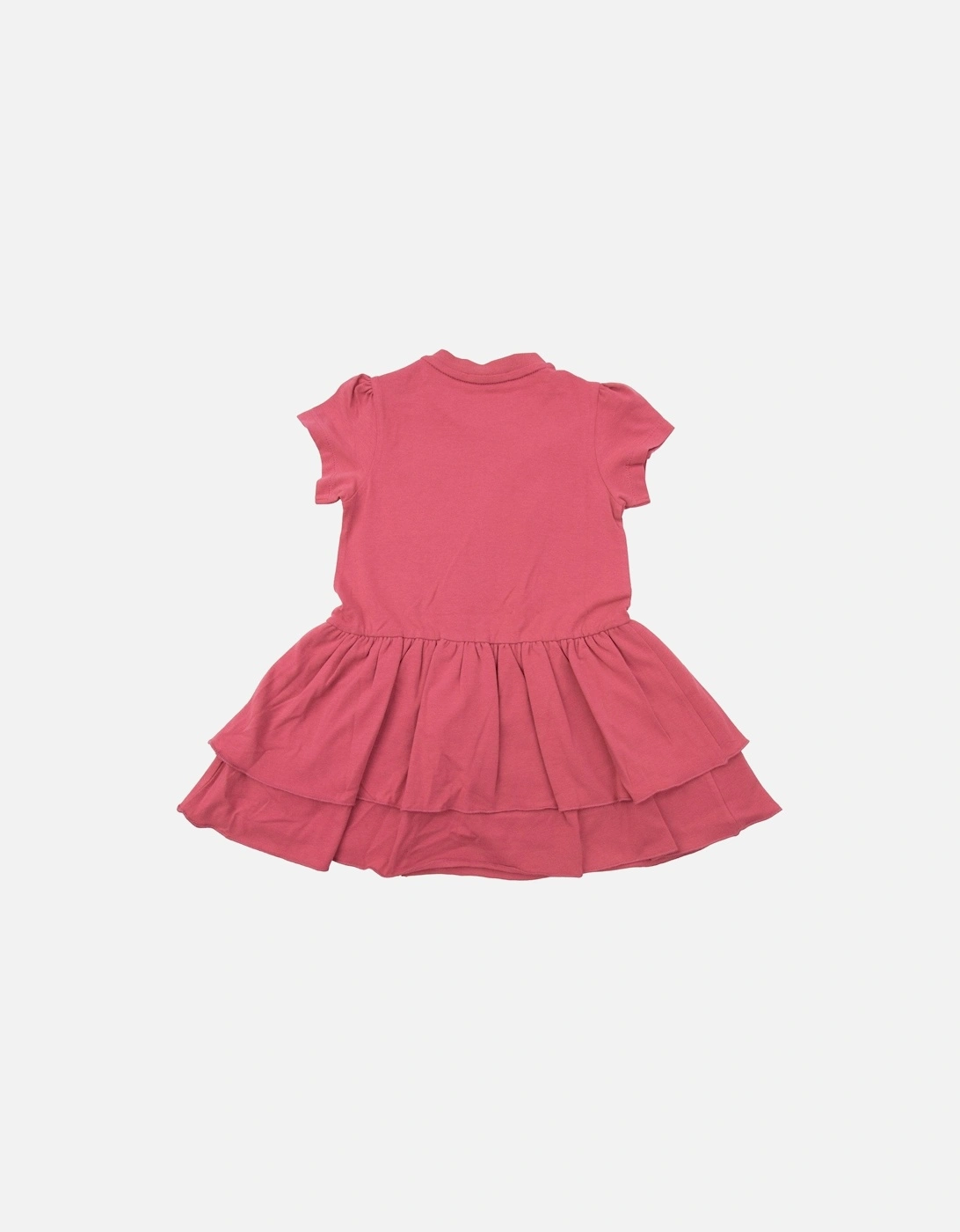 Junior Baby Girls Ruffle Dress Pink 557
