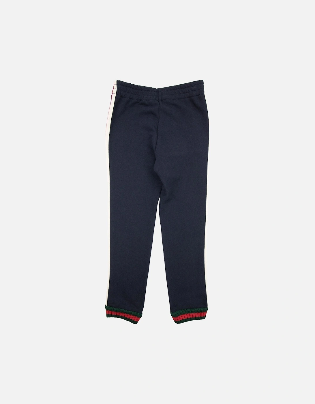 Junior Jacquard Trim Tracksuit Bottom Navy 4275