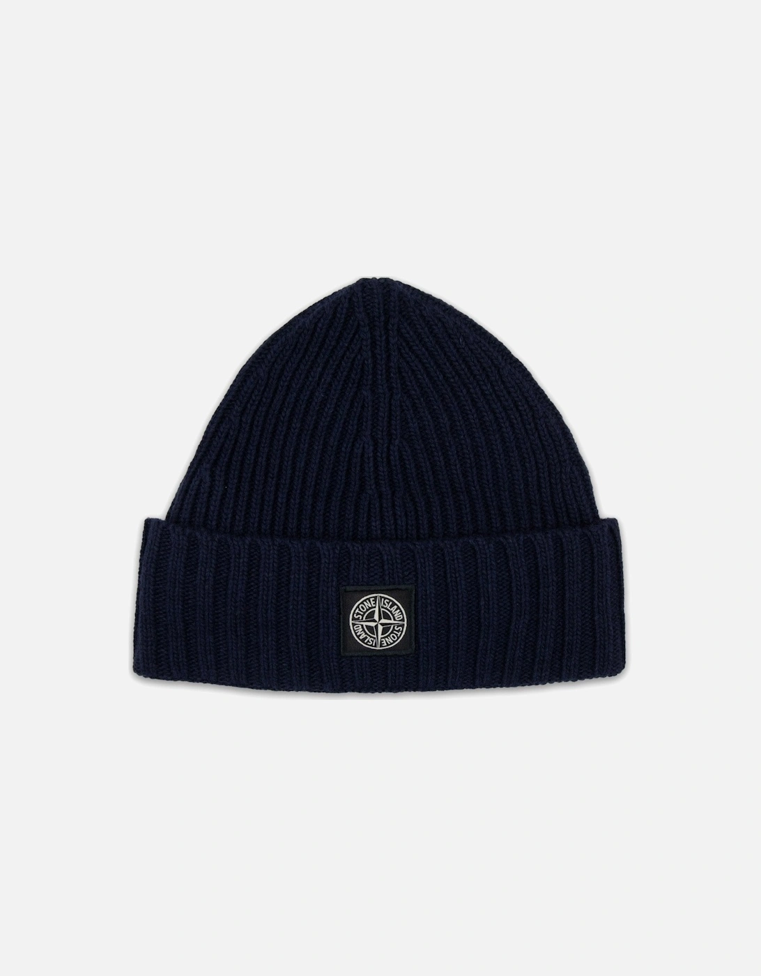 Junior N03z3 Wool Ribbed Beanie Navy Blue V0020, 4 of 3