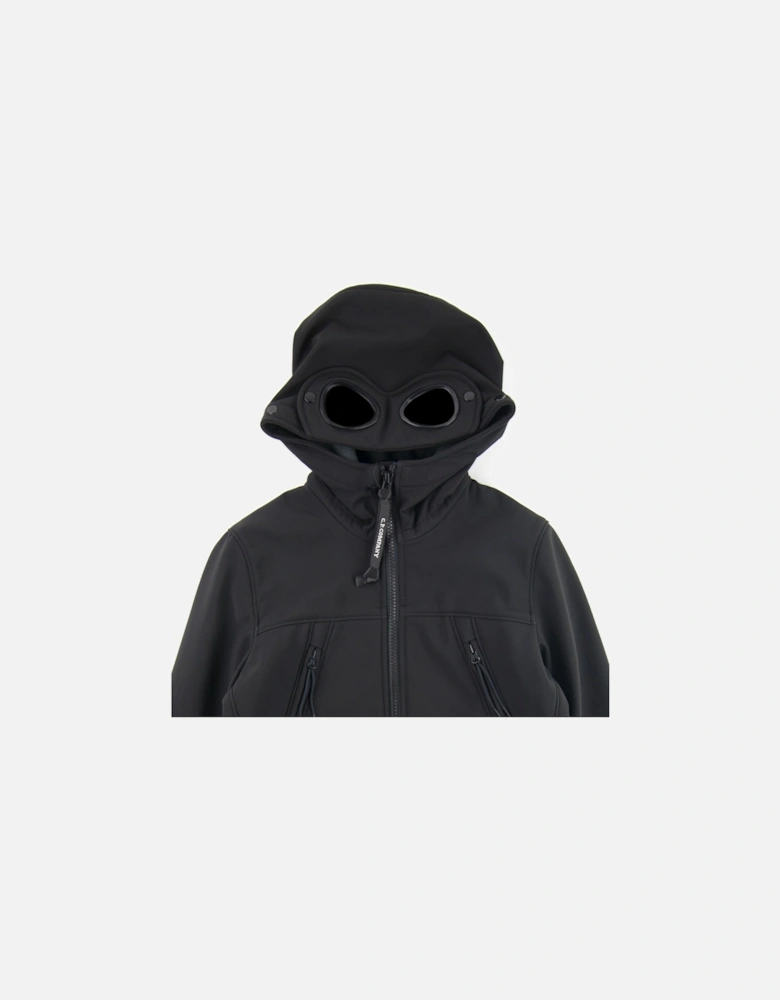 Undersixteen Shell Goggle Hood Jacket Black 999