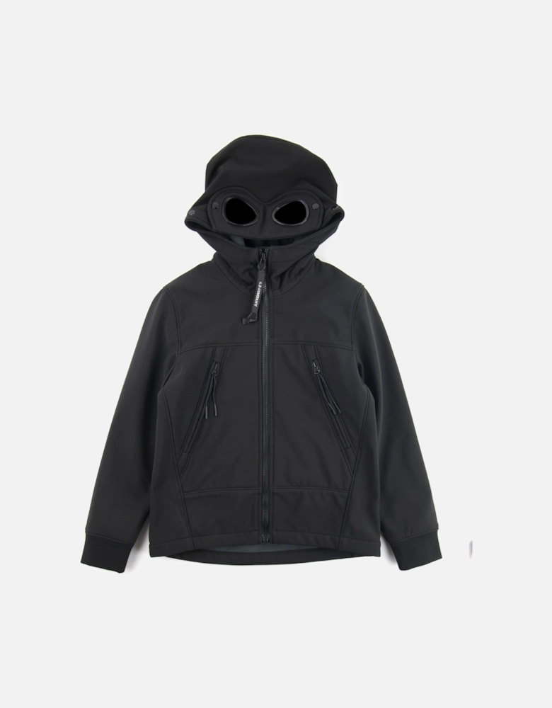 Undersixteen Shell Goggle Hood Jacket Black 999