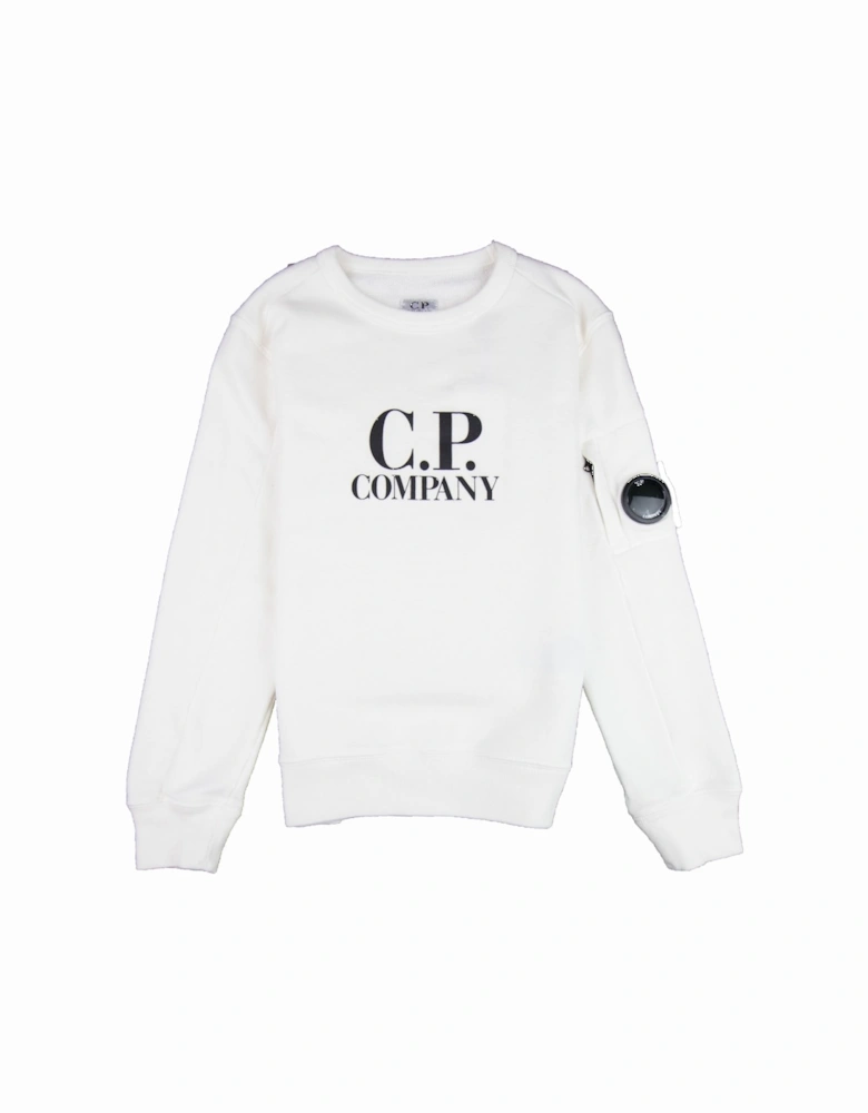 Undersixteen Basic Lens Crewneck Sweatshirt White 103