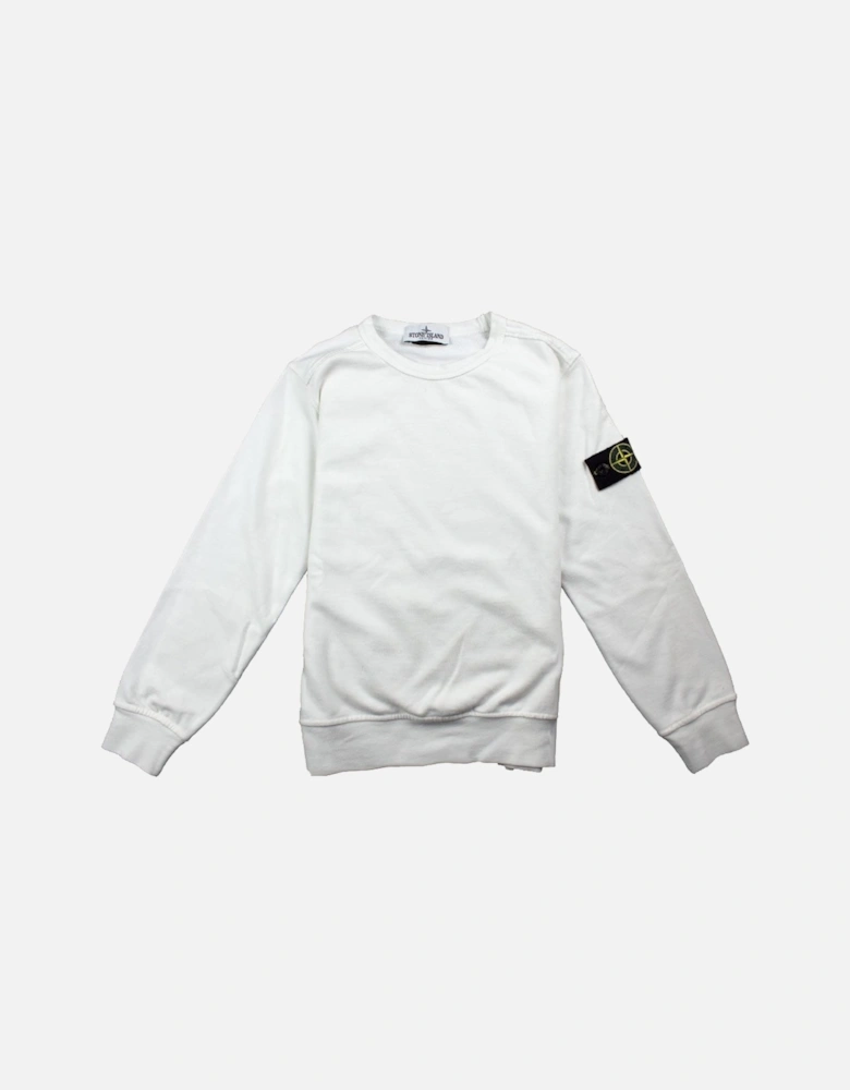 Junior 60940 Crewneck Sweatshirt White