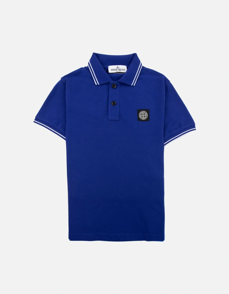Polo Ss Kids Blue V0022