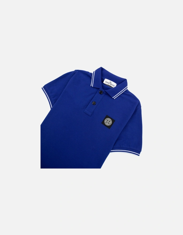 Polo Ss Kids Blue V0022