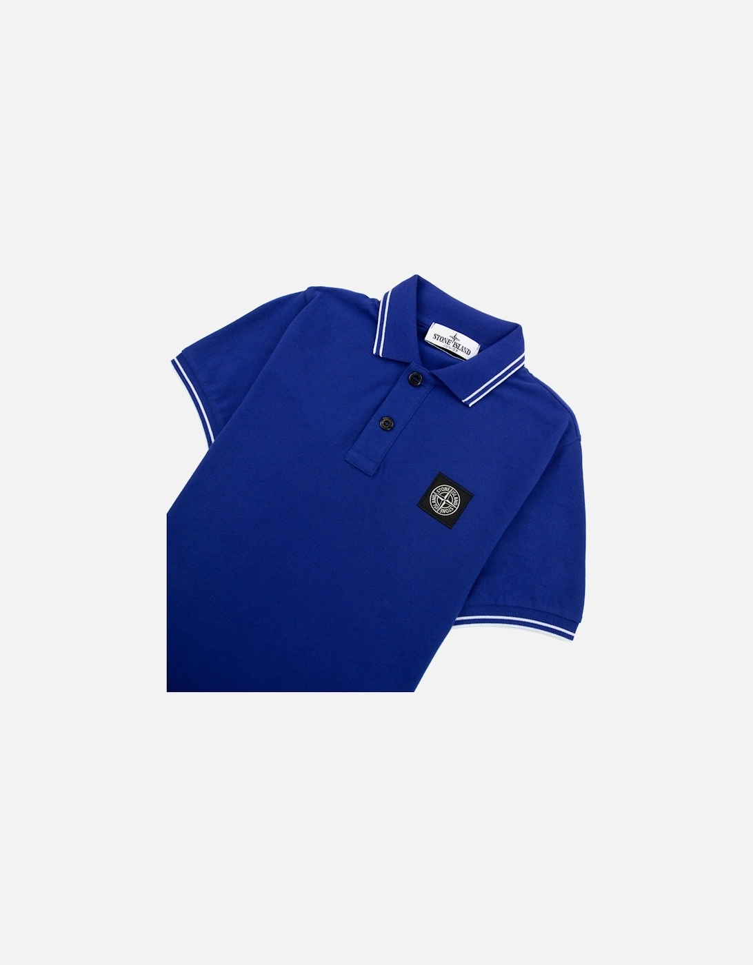Polo Ss Kids Blue V0022