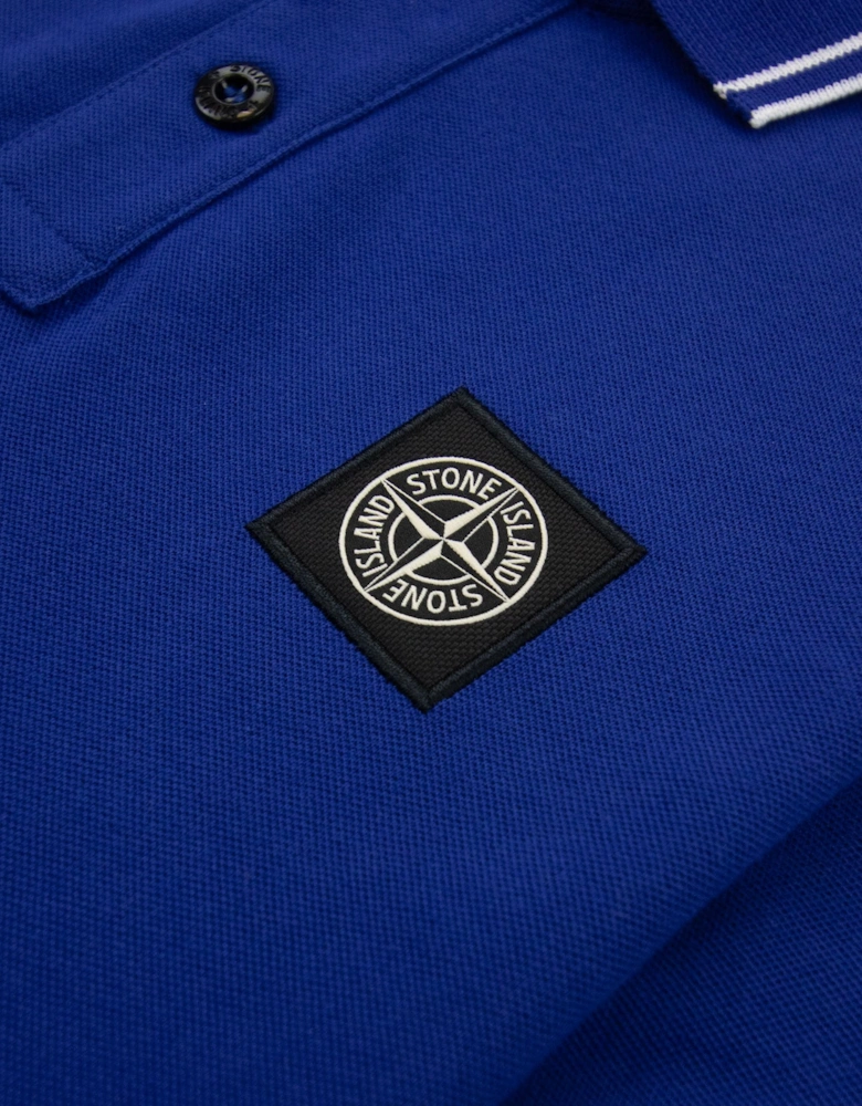Polo Ss Kids Blue V0022