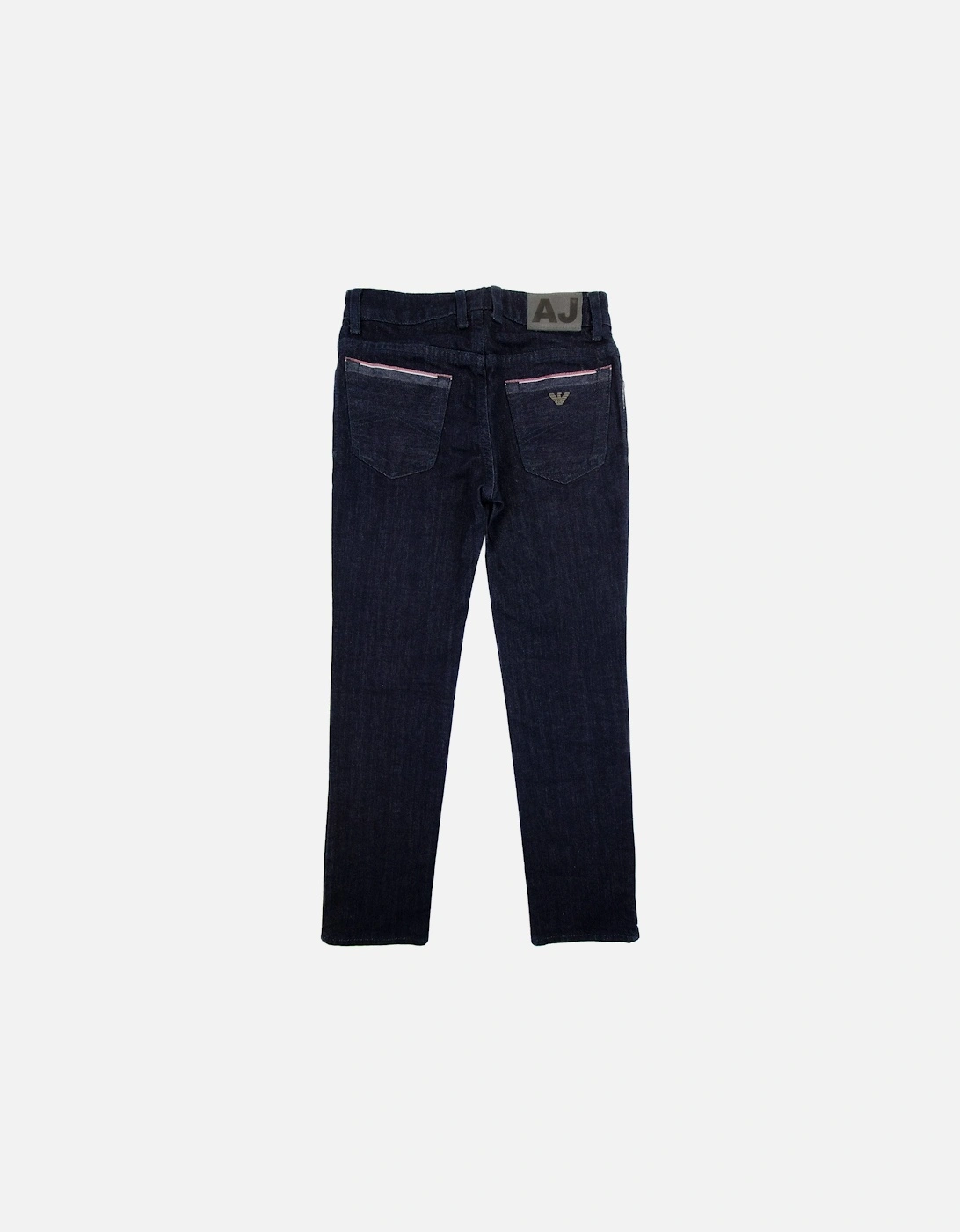 Junior Five Pocket Dark Denim Jeans Dark Denim
