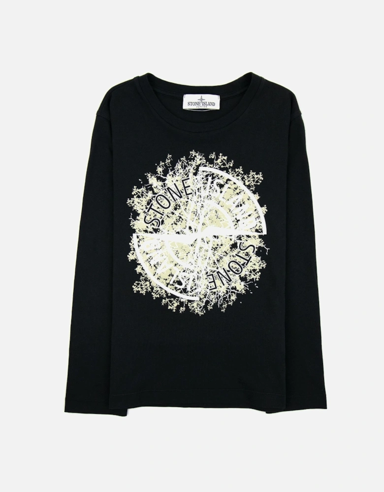 Junior Nature T Shirt Black V0029