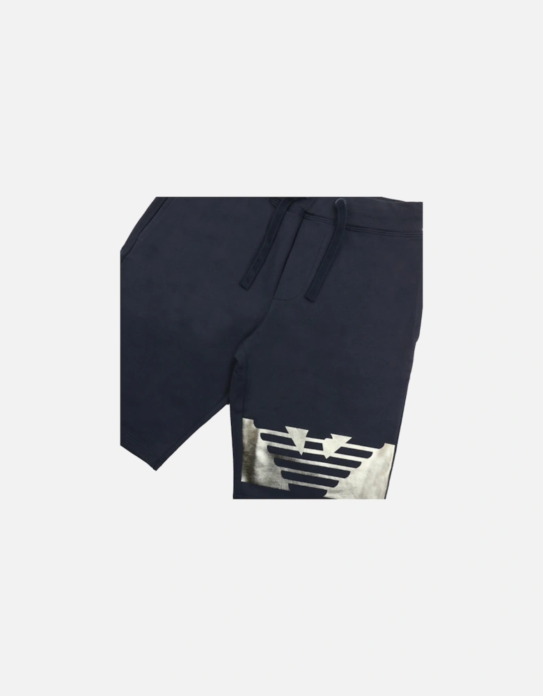 Jnr T-shirt And Shorts Set With Metal Prints Grey/black