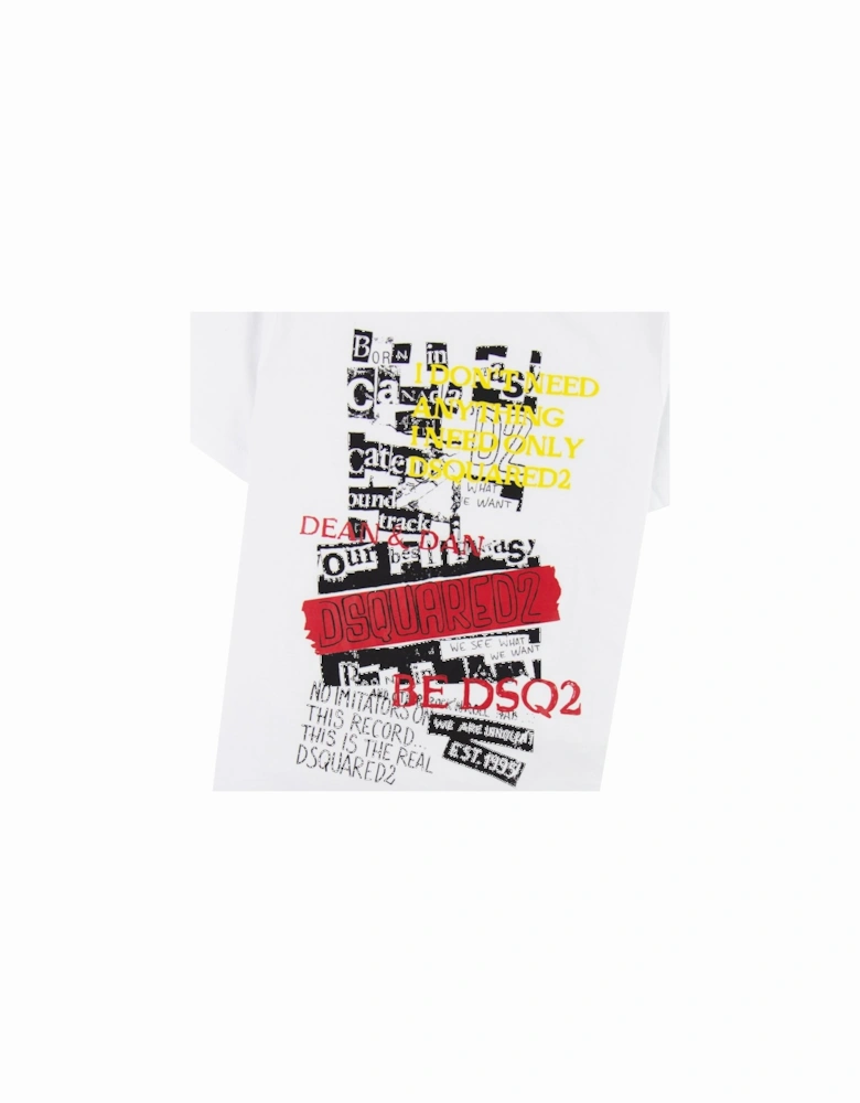 Kids Punkd T-shirt White