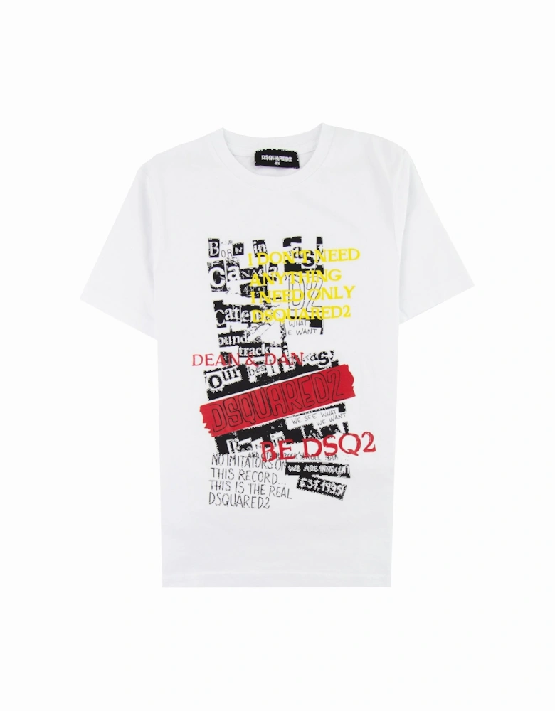 Kids Punkd T-shirt White