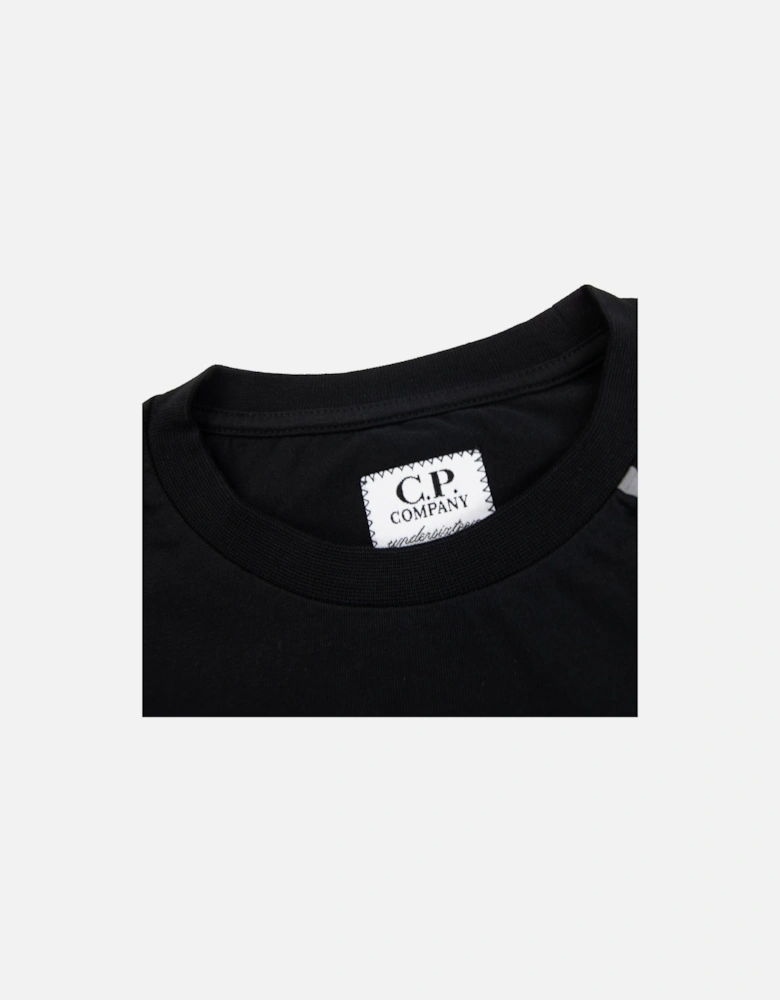 Undersixteen 30/1 Maxi Logo T Shirt Black 999