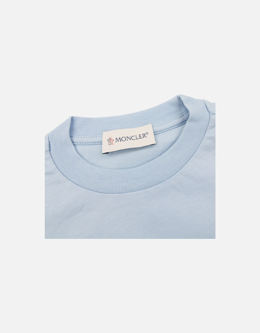 Junior Logo Motive T Shirt Light Blue 71p