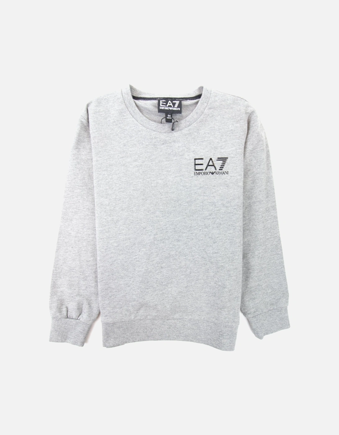 Junior Chest Logo Sweatshirt Grey, 3 of 2