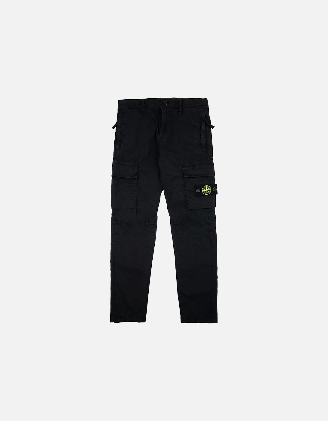 Junior 30410 Garment Dyed Heavy Stretch Cargo Pants Black V0129, 6 of 5