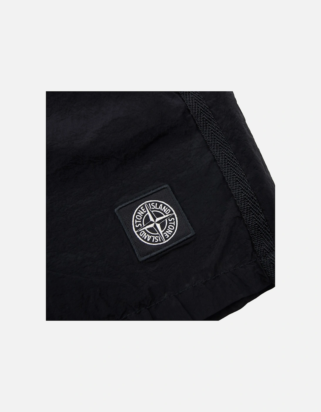 Junior B10001 Nylon Metal In Econyle Swim Shorts Black V0029