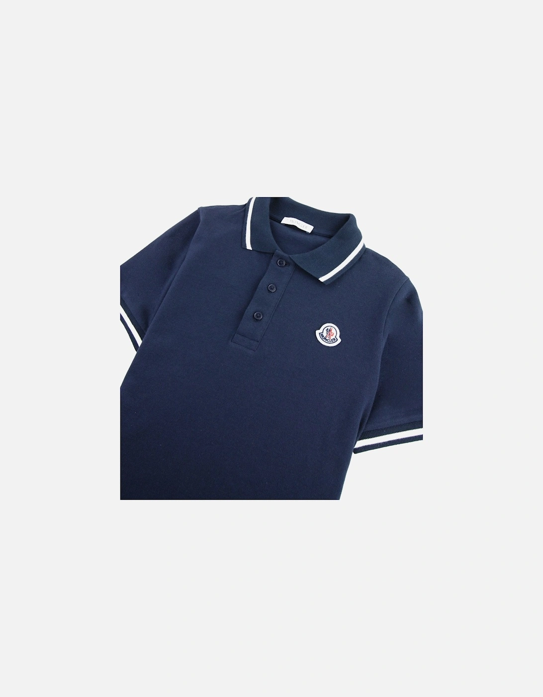 Junior Maglia Manica Short Sleeve Polo Navy 773