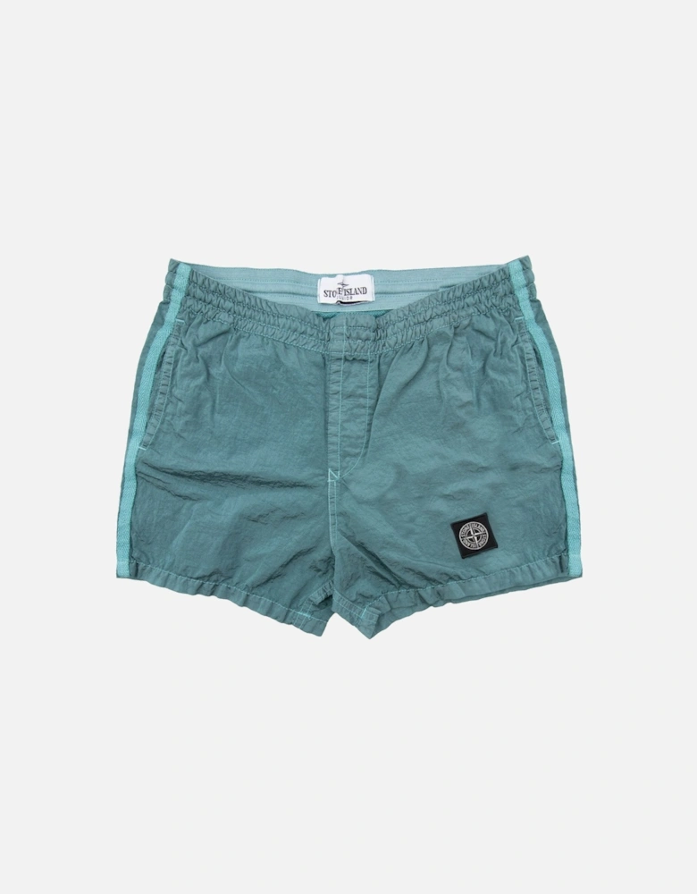 Junior B10001 Nylon Metal In Econyle Swim Shorts Light Green S0043
