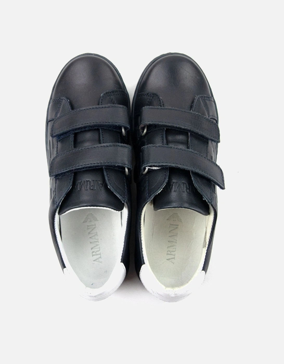 Junior Log Ace Leather Sneakers Black