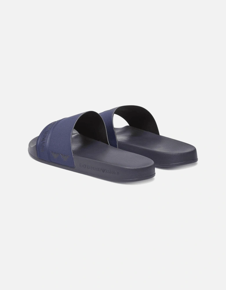 Tape Logo Navy Slider