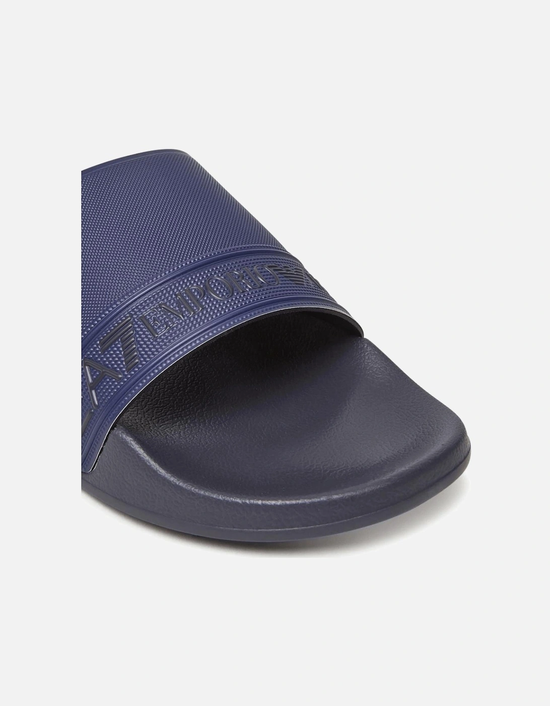 Tape Logo Navy Slider