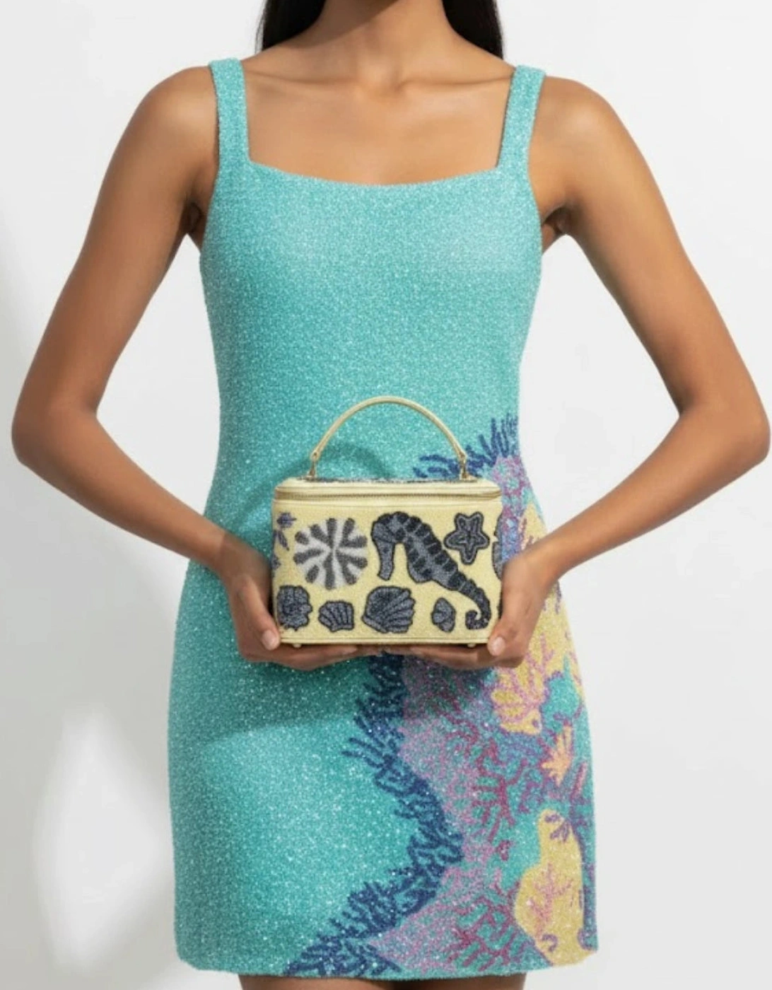 New Orleans Vanity Bag in Yellow