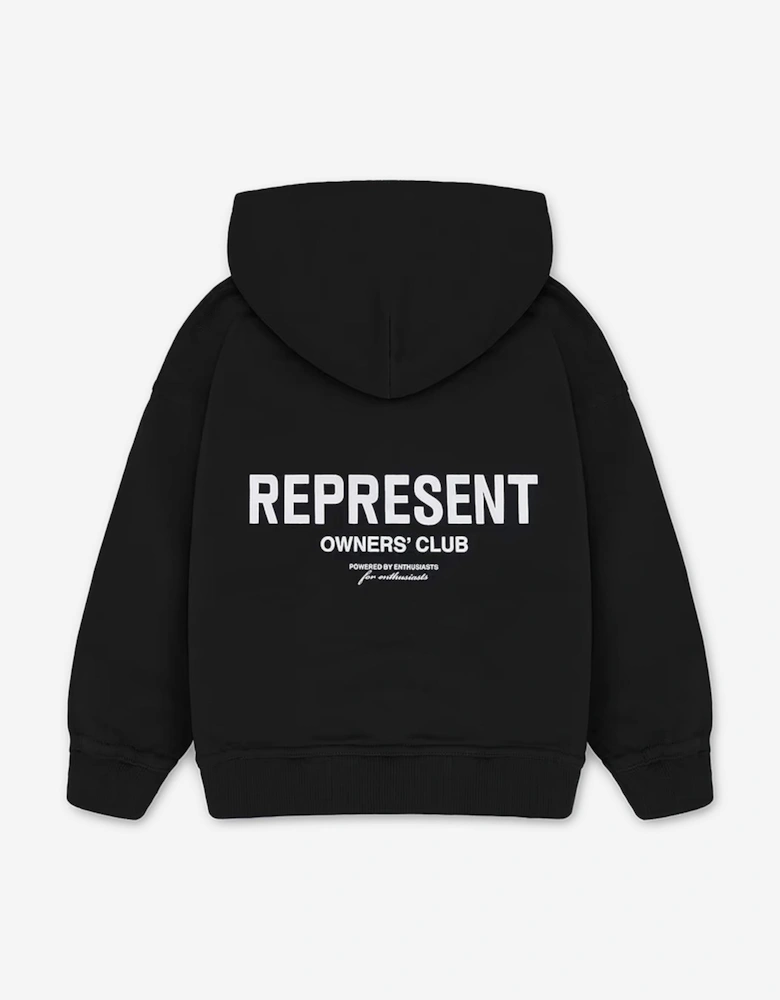 Kids Mini Owners Club Hoodie in Black