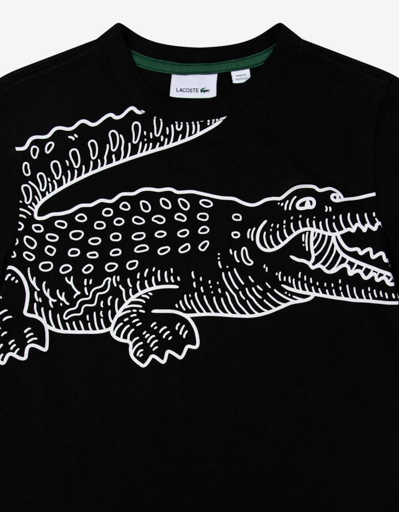 Boys Vision Logo T-Shirt in Black