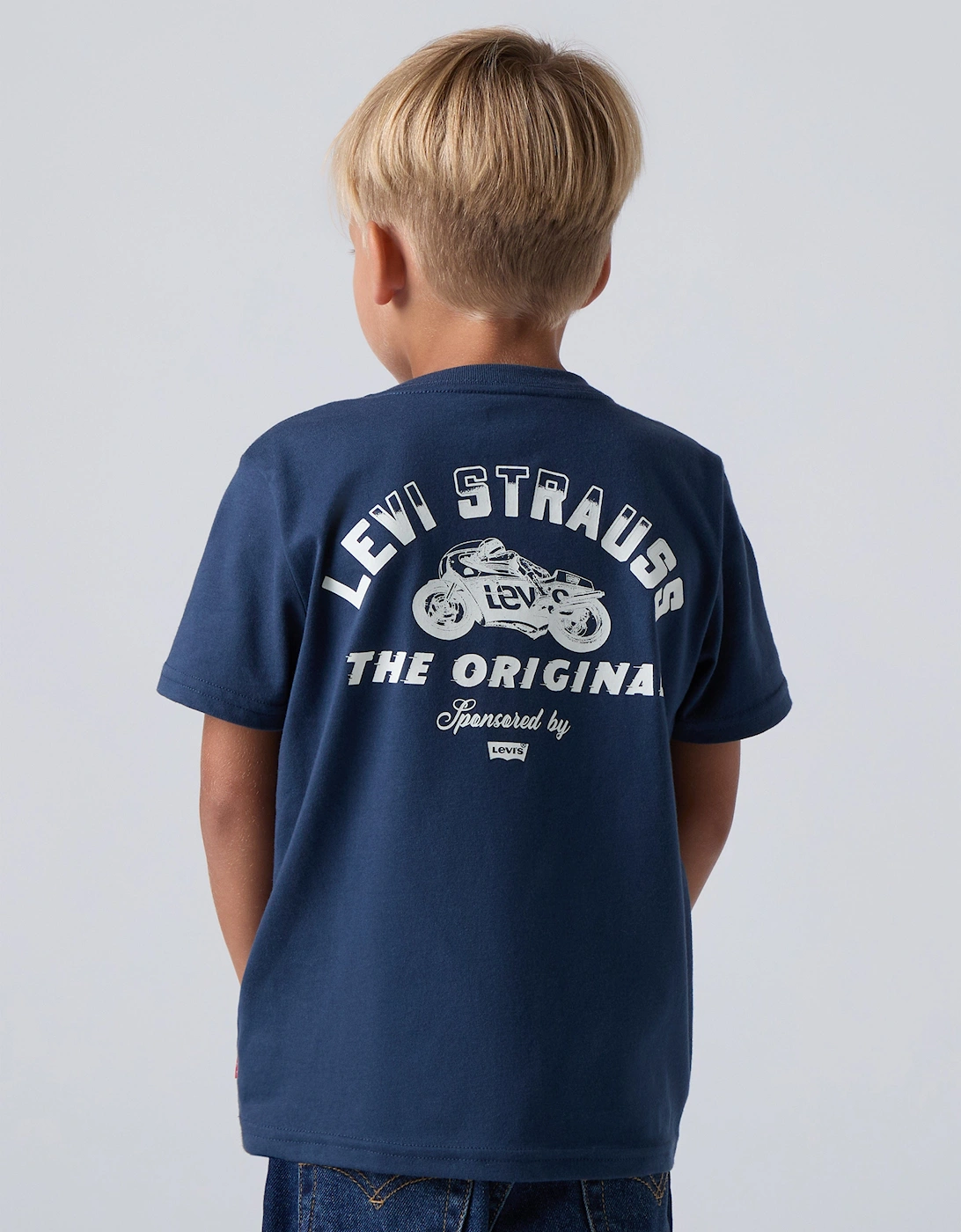 Boys Speed Trails T-Shirt in Blue