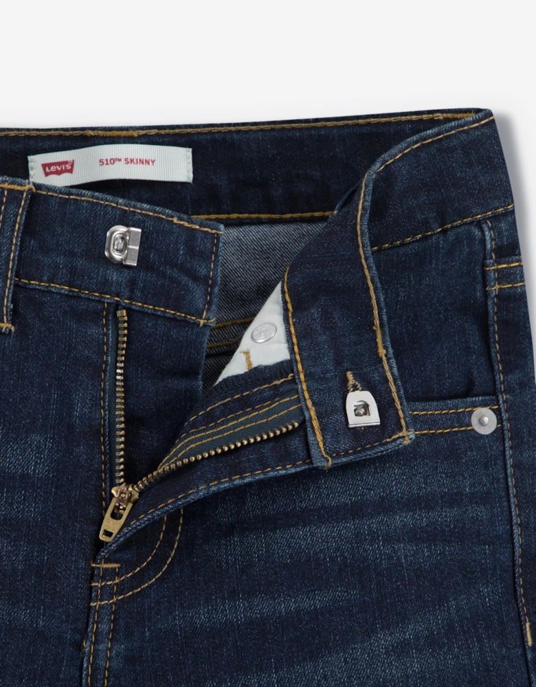 Boys 510 Skinny Fit Jeans in Blue