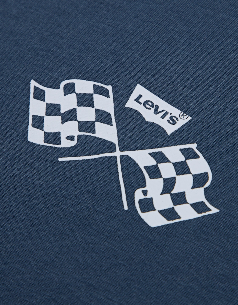 Boys Speed Trails T-Shirt in Blue