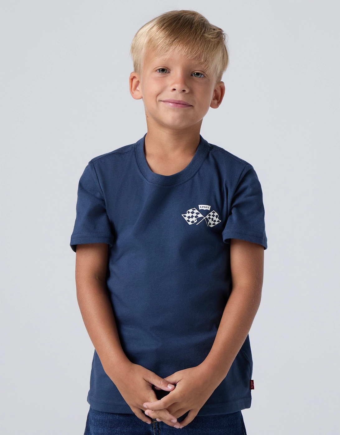 Boys Speed Trails T-Shirt in Blue