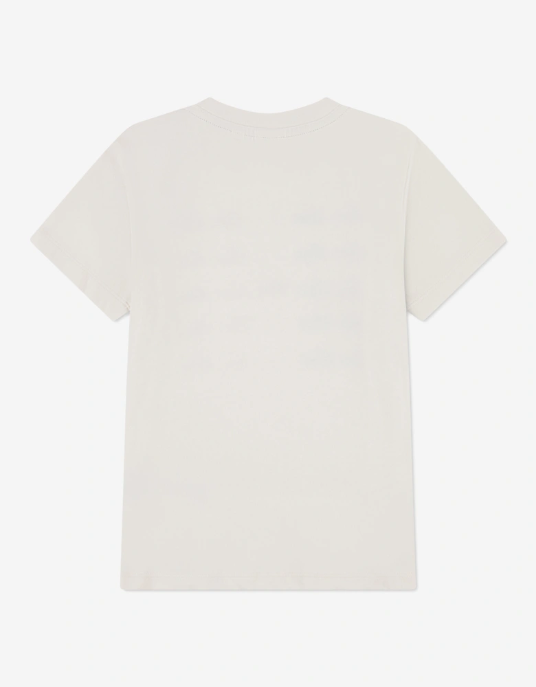 Boys Tiny Icon T-Shirt in Ivory