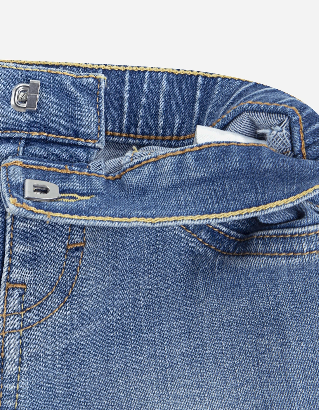 Baby Boys 3 Piece Jeans Set in Green