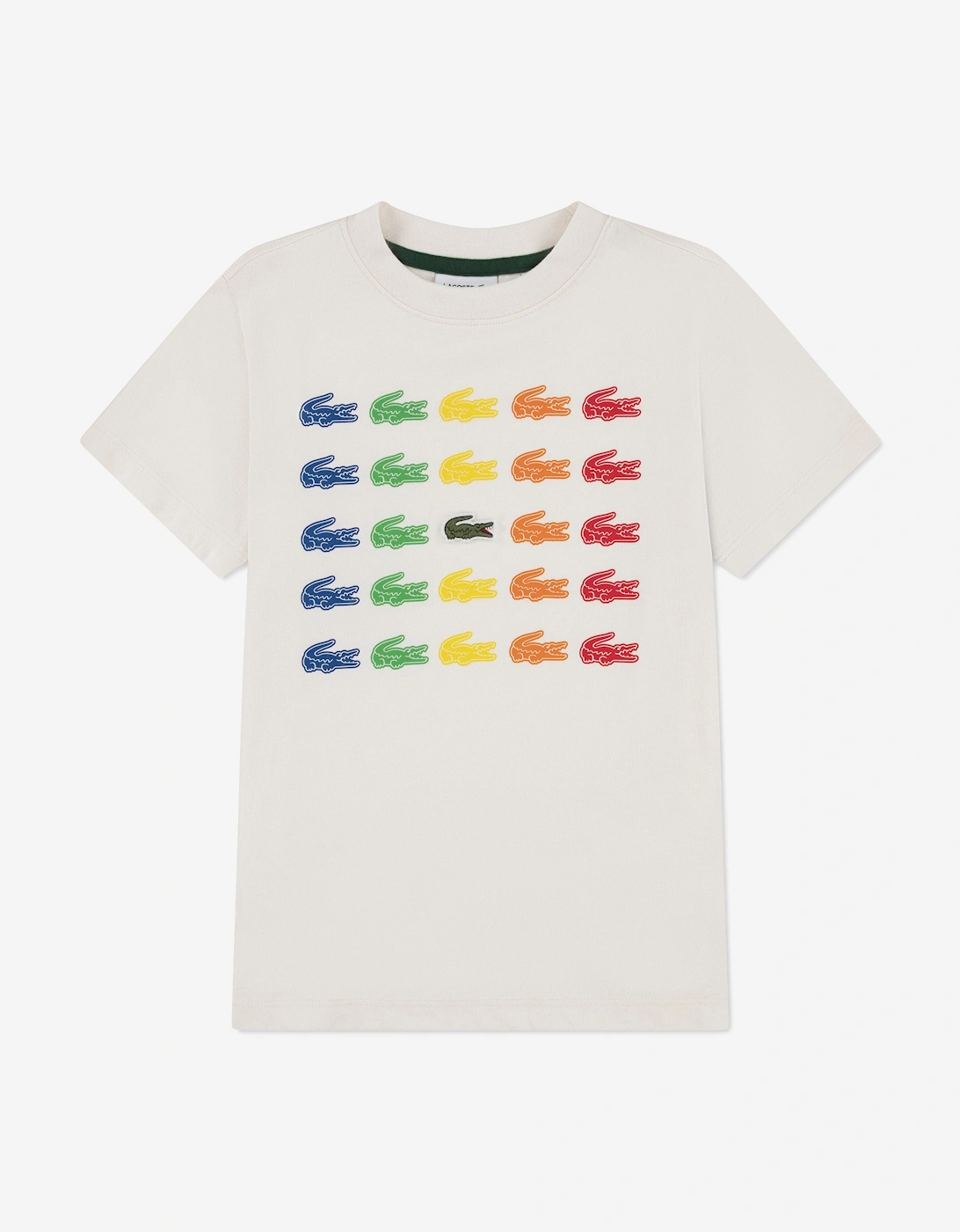Boys Tiny Icon T-Shirt in Ivory, 5 of 4