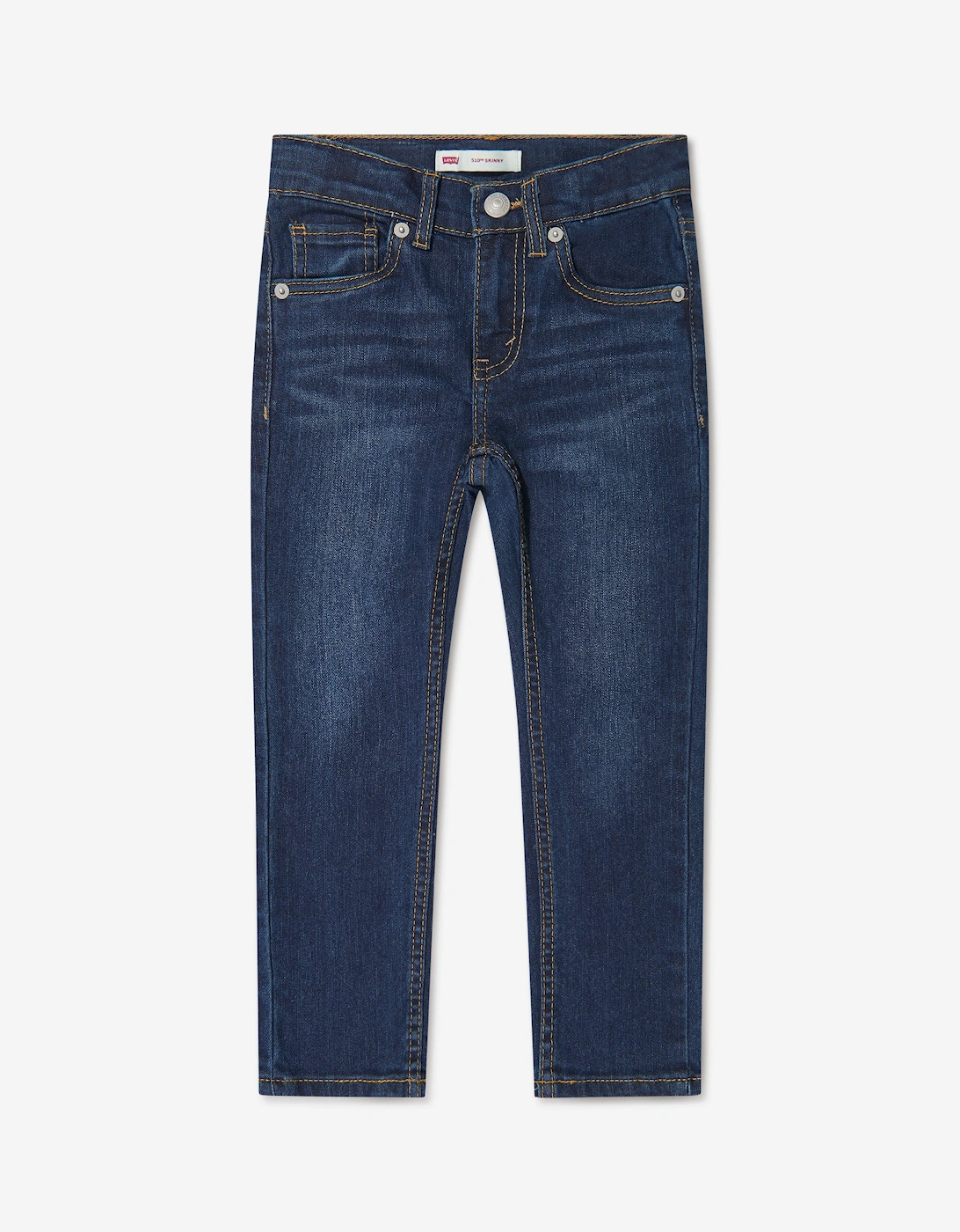 Boys Cotton Denim Skinny Fit 510 Jeans, 5 of 4