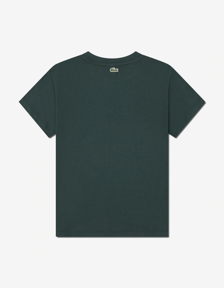 Boys Multi Croco T-Shirt in Green