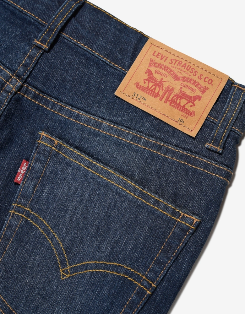 Boys 512 Slim Taper Jeans in Navy