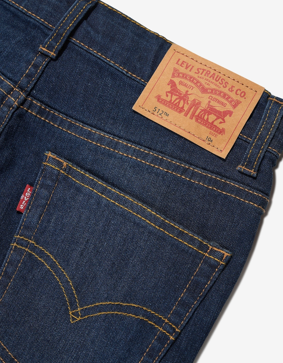 Boys 512 Slim Taper Jeans in Navy