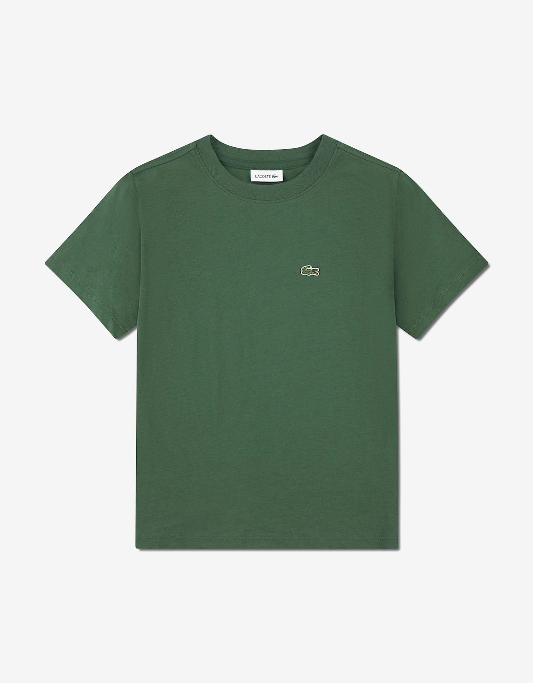 Boys Logo T-Shirt in Green, 5 of 4