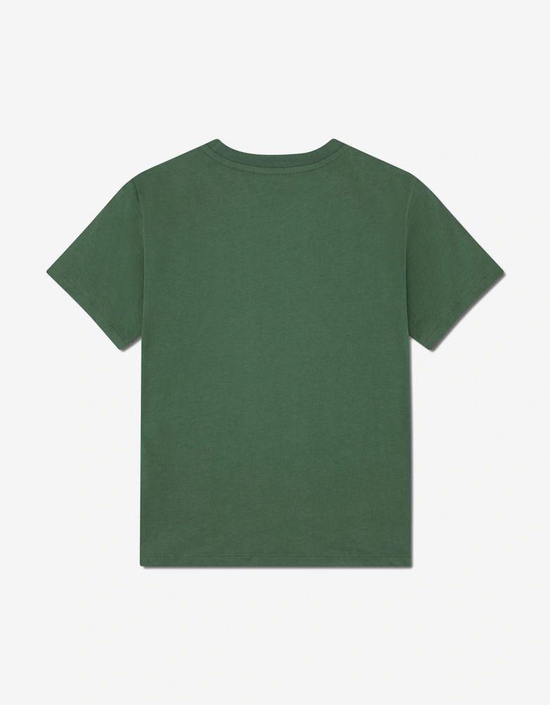 Boys Logo T-Shirt in Green