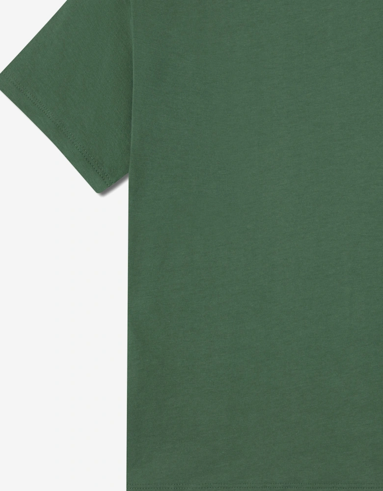 Boys Logo T-Shirt in Green